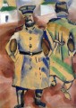 Soldaten mit Brot Zeitgenosse Marc Chagall